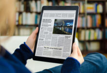 best tablet for reading newspapers